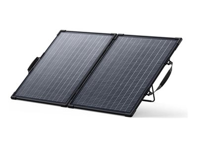 Anker SOLIX PS100 - Solarpanel - dual, portable - 100 Watt - sort