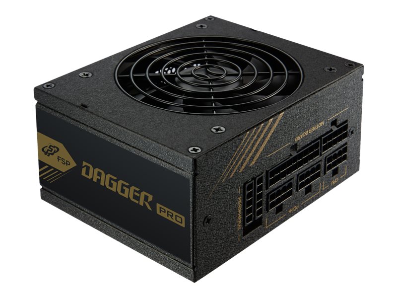 FSP Dagger Pro Strømforsyning - 650 Watt - 92 mm - ATX - 80 Plus Gold certified
