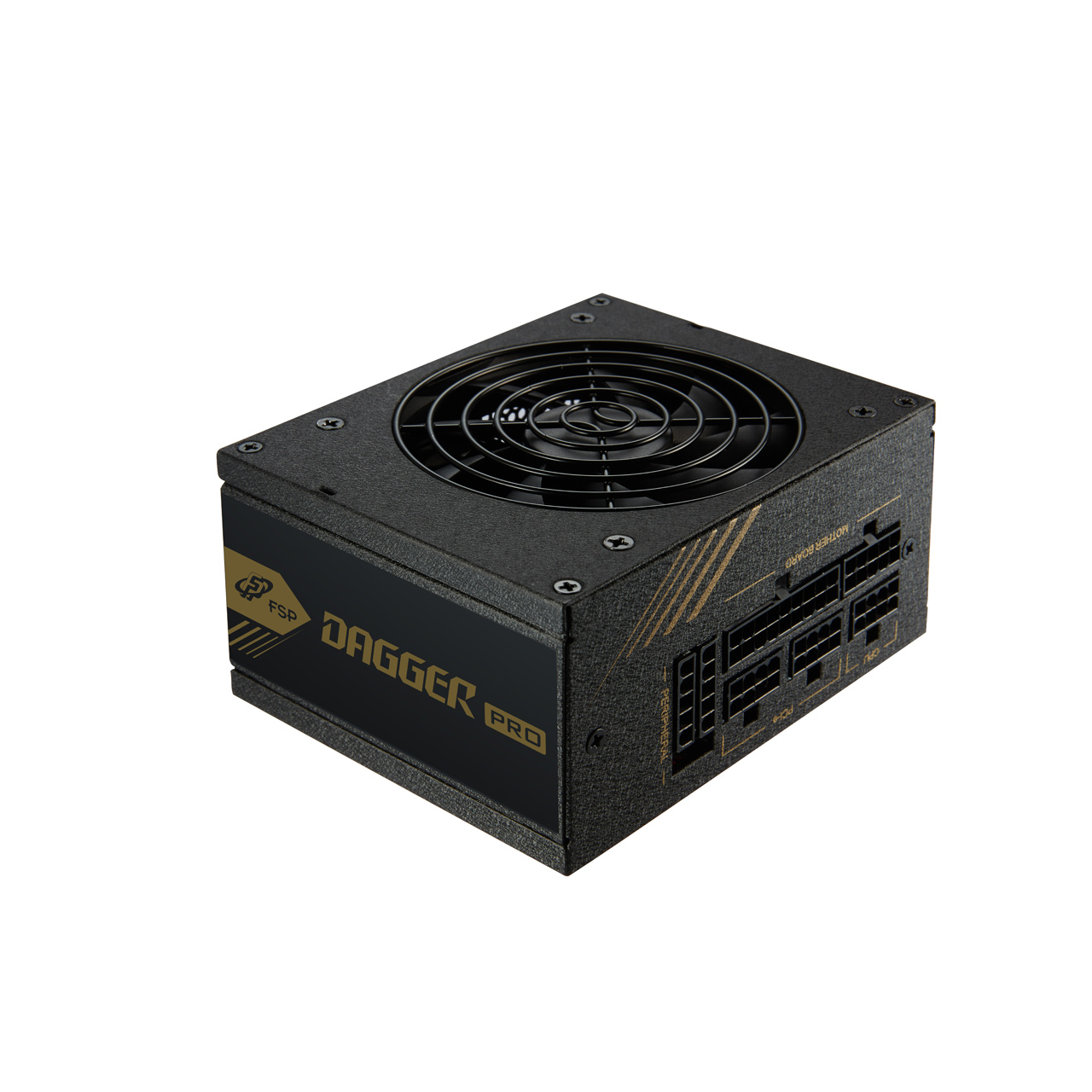 FSP Dagger Pro SDA2-650 - Strømforsyning (intern) - SFX12V 3.3 - 80 PLUS Gold - AC 100-240 V - 650 Watt - aktiv PFC