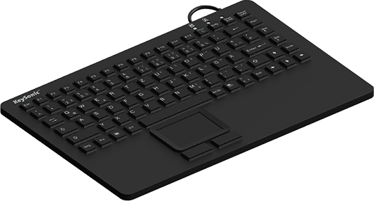 KeySonic KSK-5230 IN (UK) black Tastatur Kablet UK engelsk