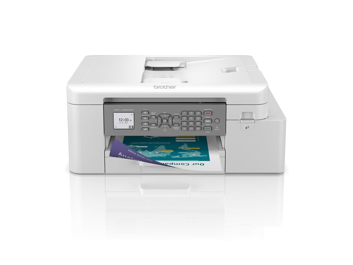 Brother MFC-J4335DW - Multifunktionsprinter - farve - blækprinter - A4/Letter (medie) - op til 13 spm (kopiering) - op til 20 spm (udskriver) - 150 ark - USB 2.0, Wi-Fi(n)