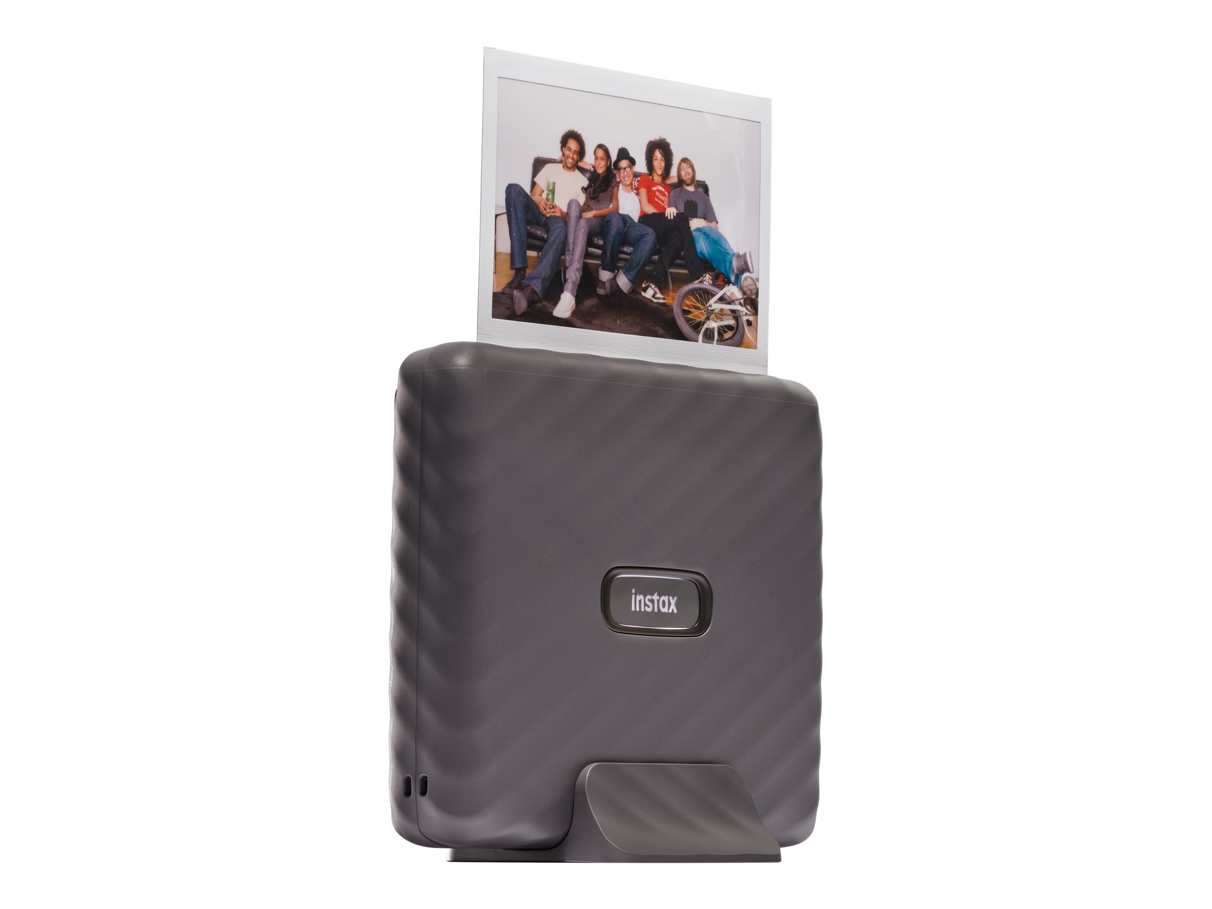 Fujifilm instax Link Wide - Printer - farve - LED - 86 x 108 mm op til 5 udskrifter/min (farve) - kapacitet: 10 fotos - Bluetooth 4.2 LE - mokkagrå