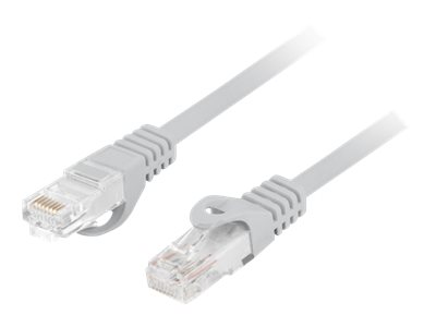 Lanberg PCU6-10CU CAT 6 Ikke afskærmet parsnoet (UTP) 1m Patchkabel Grey