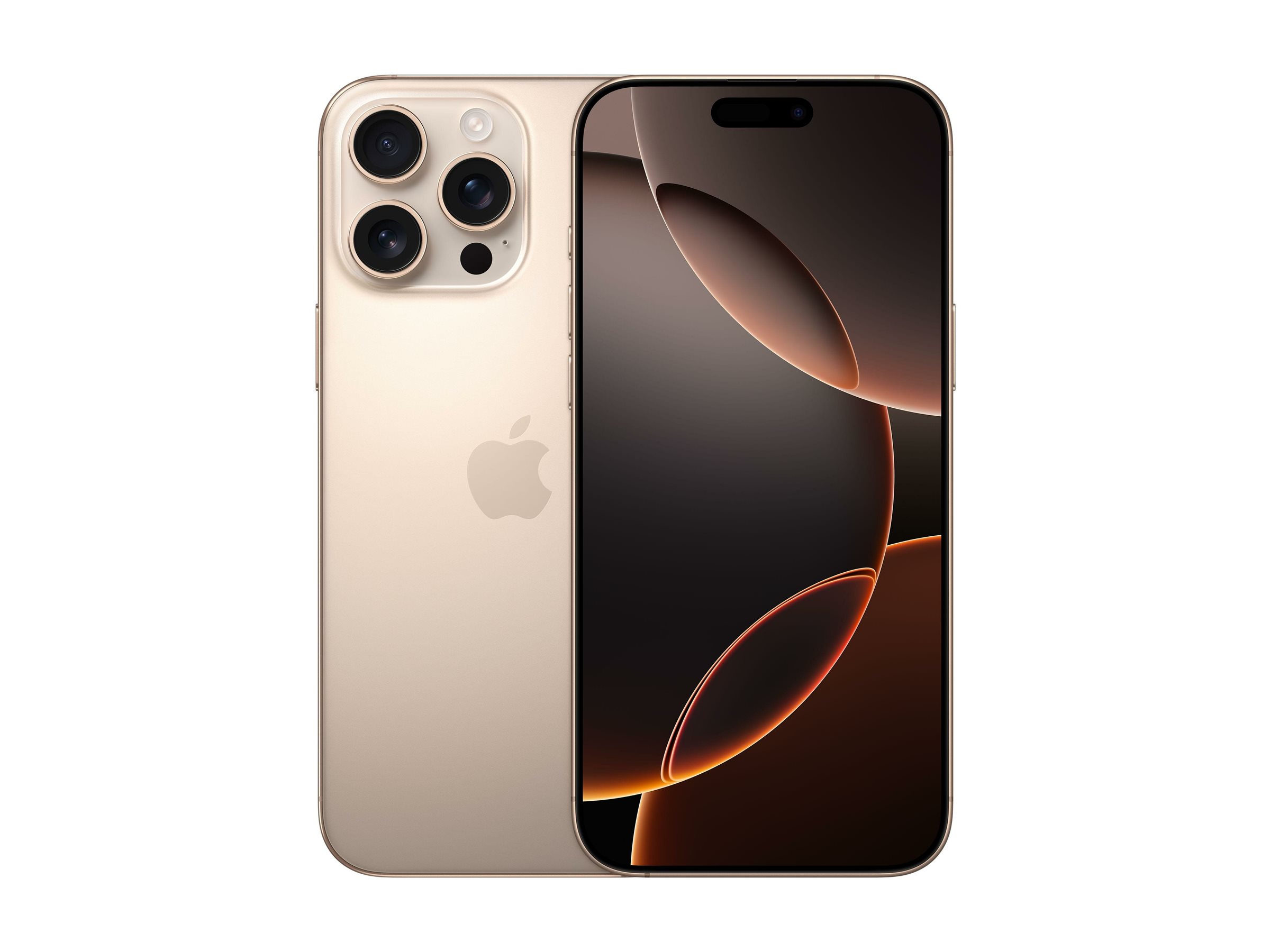 iPhone 16 Pro Max 512 GB – Desert Titanium, 6,9" skærm