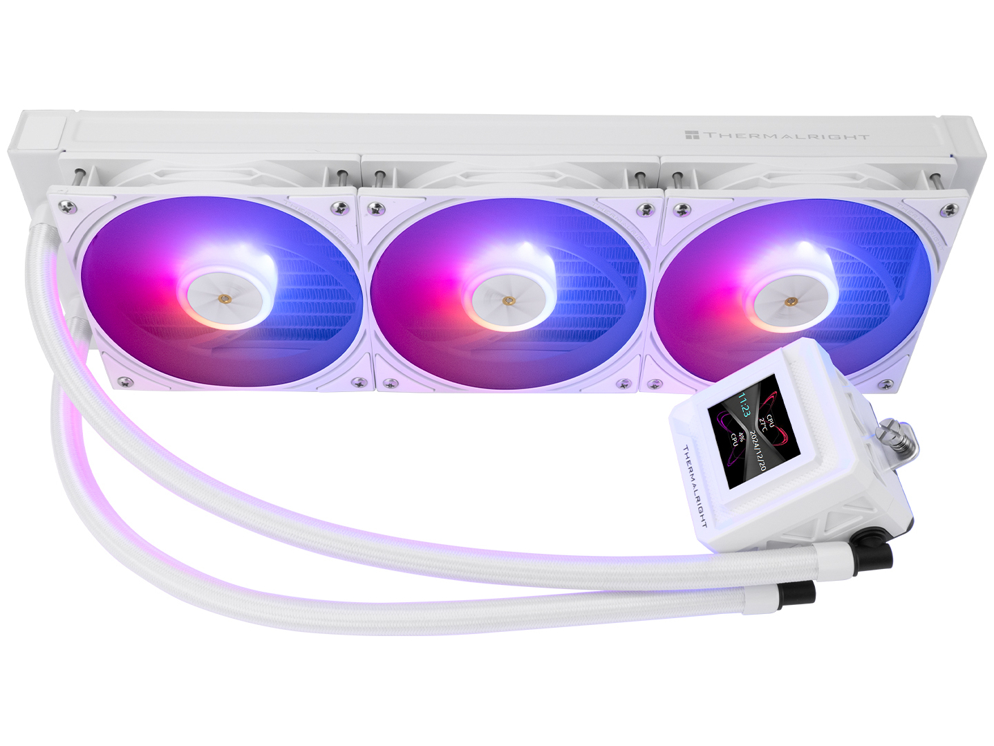 Thermalright Frozen Warframe 360 SE ARGB WHITE Processors flydende kølesystem 1-pack Hvid 120 mm