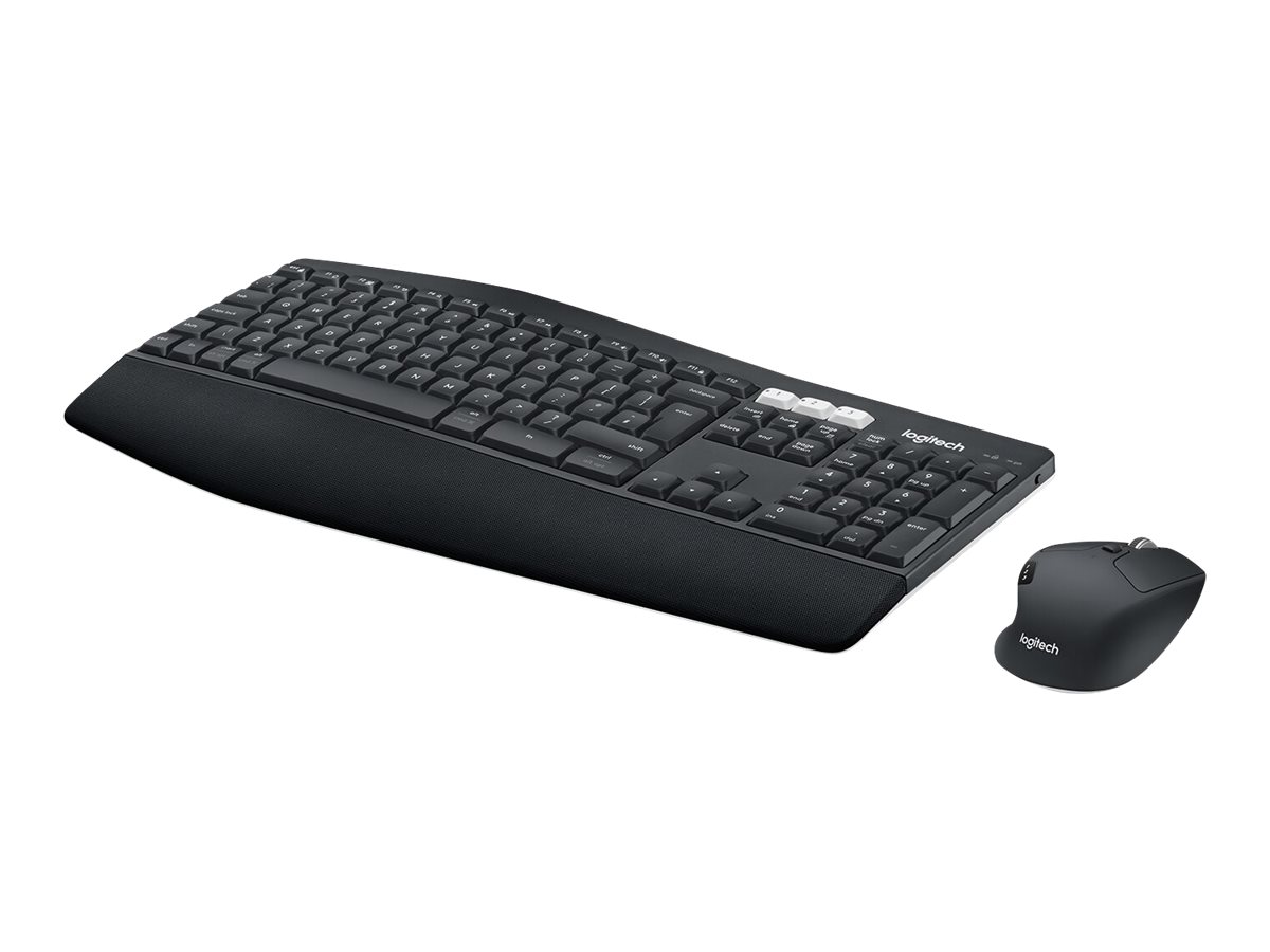 Logitech MK850 Performance - Sæt med mus og tastatur - trådløs - Bluetooth, 2.4 GHz - QWERTY - UK