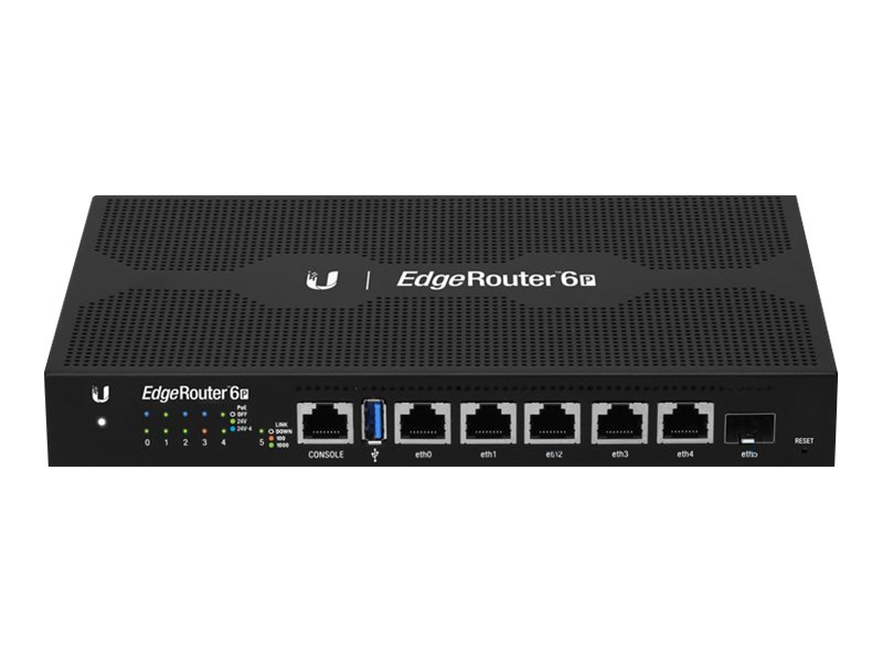 Ubiquiti EdgeRouter ER-6P Router Kabling