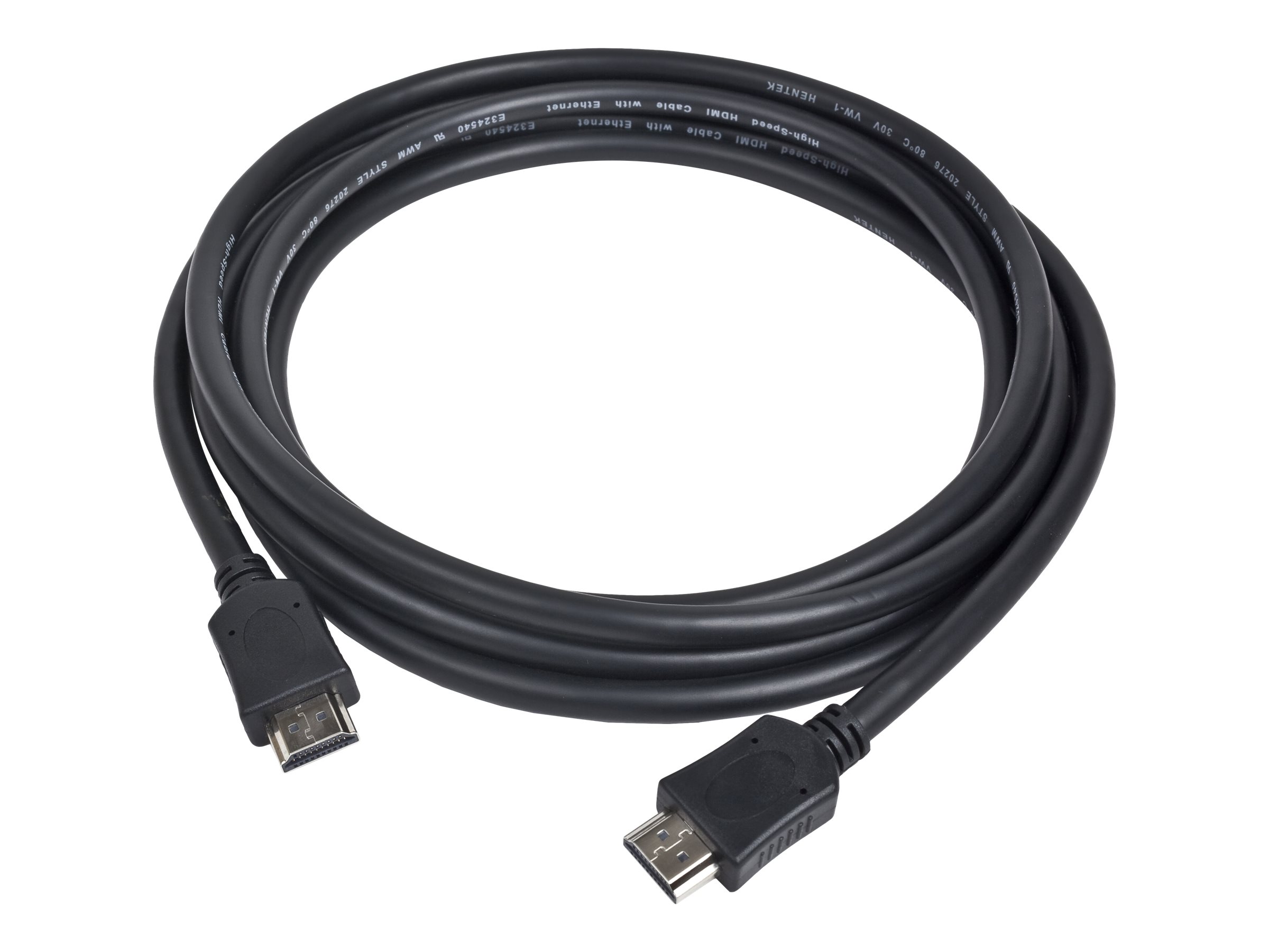 HDMI-kabel 10 m – Gembird, High Speed med Ethernet, han/han, sort