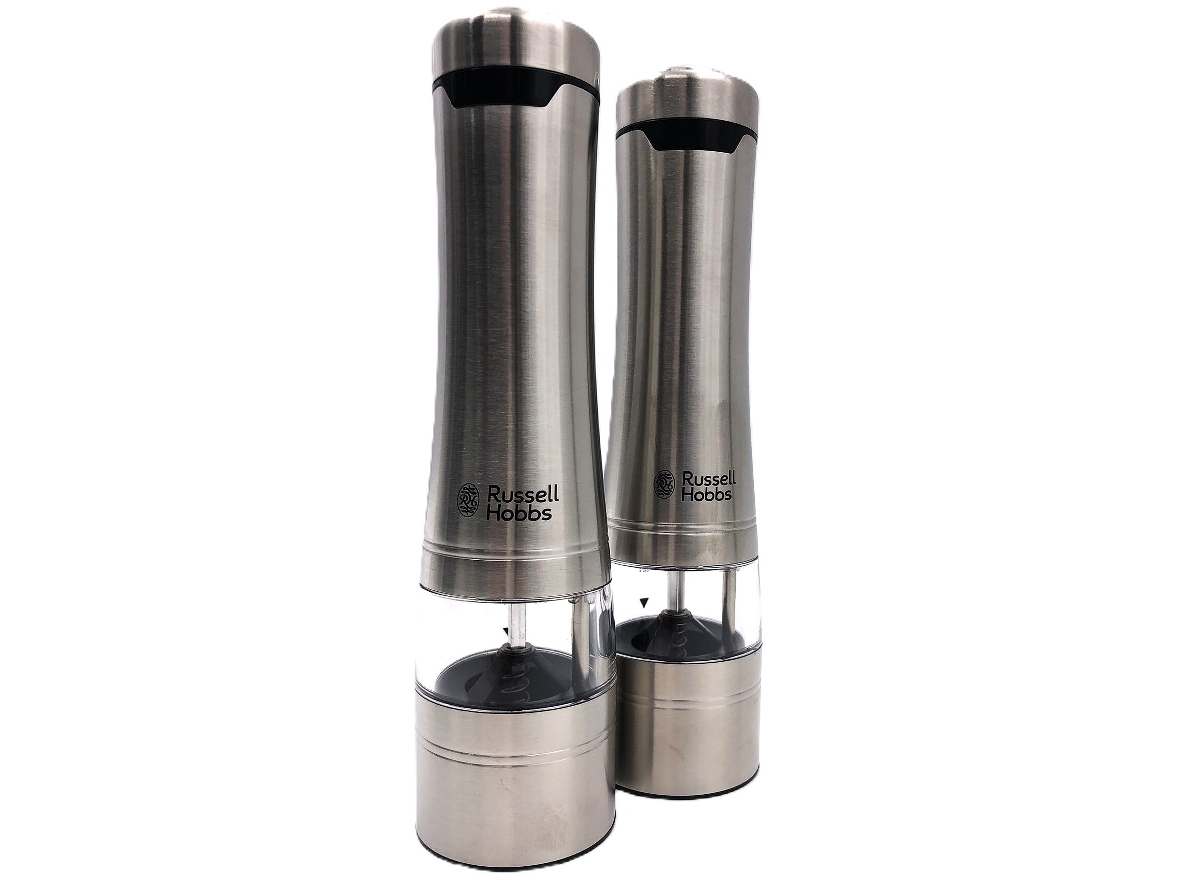 Russell Hobbs 23460-56 - Peber- og saltkværn - Børstet rustfrit stål - Sæt - Højde: 24,7 cm