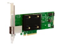 Broadcom HBA 9500-8e, PCIe, SAS, Fuld højde/ lav profil, Grøn, Grå, 5000000 t, Australia/New Zealand (AS/NZS CISPR 22), Canada ICES-003 Class B, CE Europe (EN55022/EN55024),...