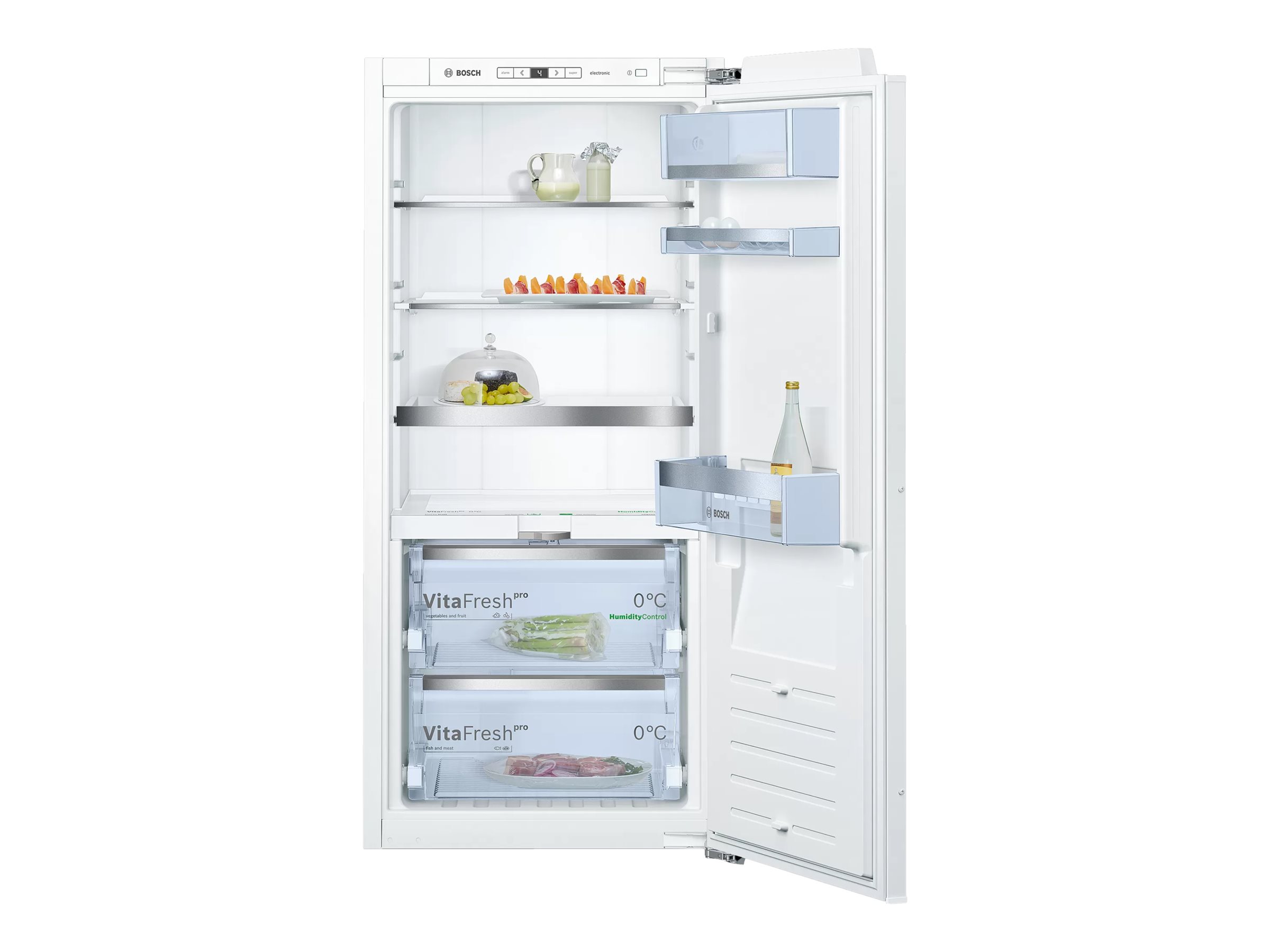 Bosch Serie | 8 KIF41ADD0 - Køleskab - til indbygning - niche - bredde: 56 cm - dybde: 55 cm - højde: 122.5 cm - 187 liter - Klasse D