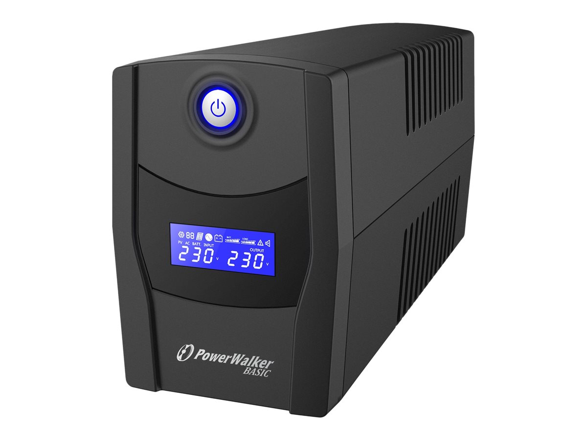 PowerWalker VI 800 STL, Interaktivt indgangsstik, 0,8 kVA, 480 W, Sine, 162 V, 290 V