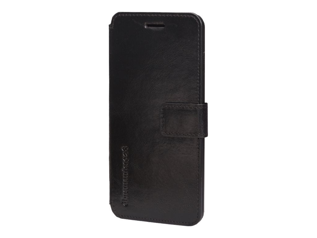 dbramante1928 Frederiksberg læder cover til iPhone 6/6S/7/8. Sort.