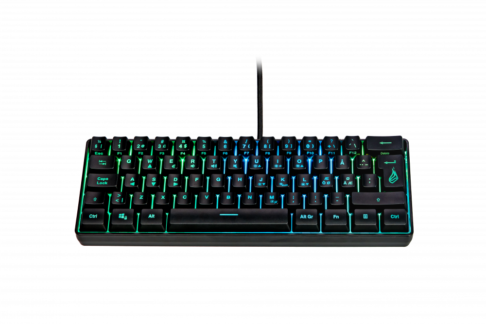 Surefire - Kingpin X1 60% Gaming Rgb Keyboard Qwerty - Nordisk