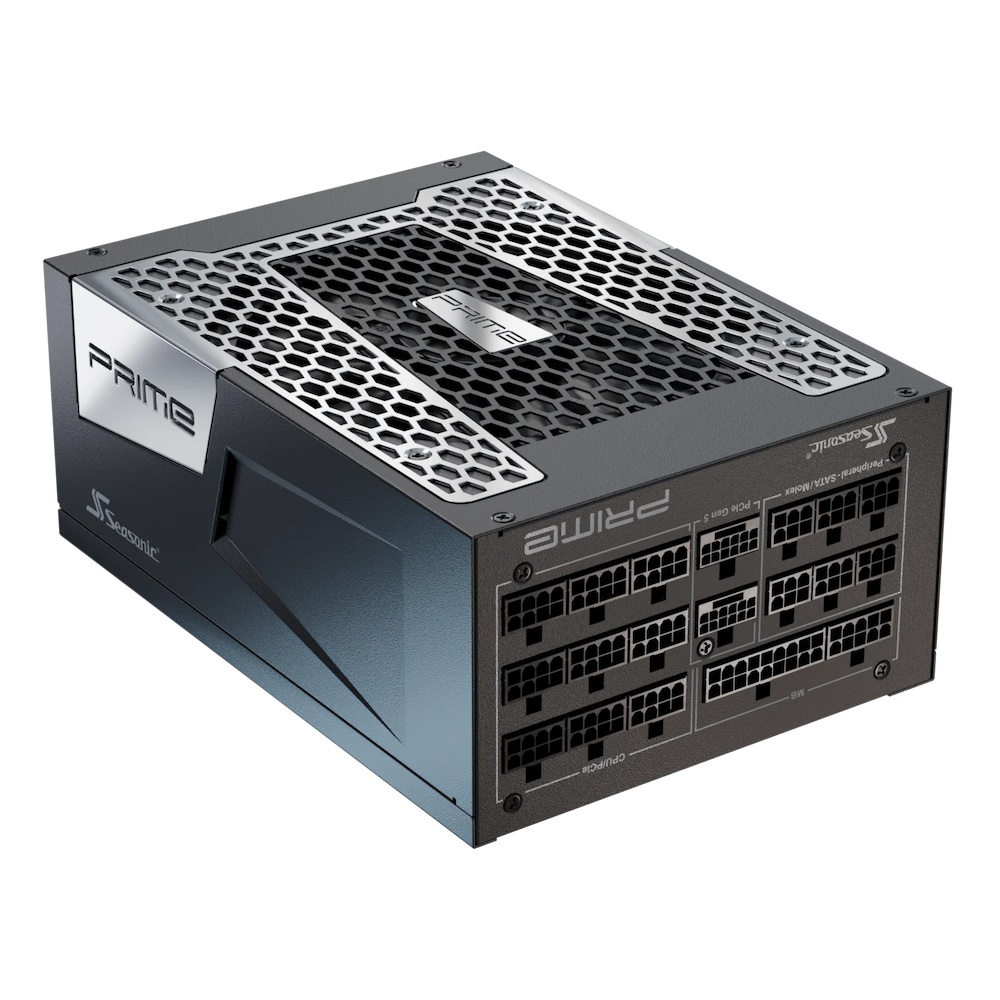 Seasonic Prime PX 1600 Strømforsyning - 1600 Watt - 135 mm - ATX 3.0 - 80 Plus Platinum certified