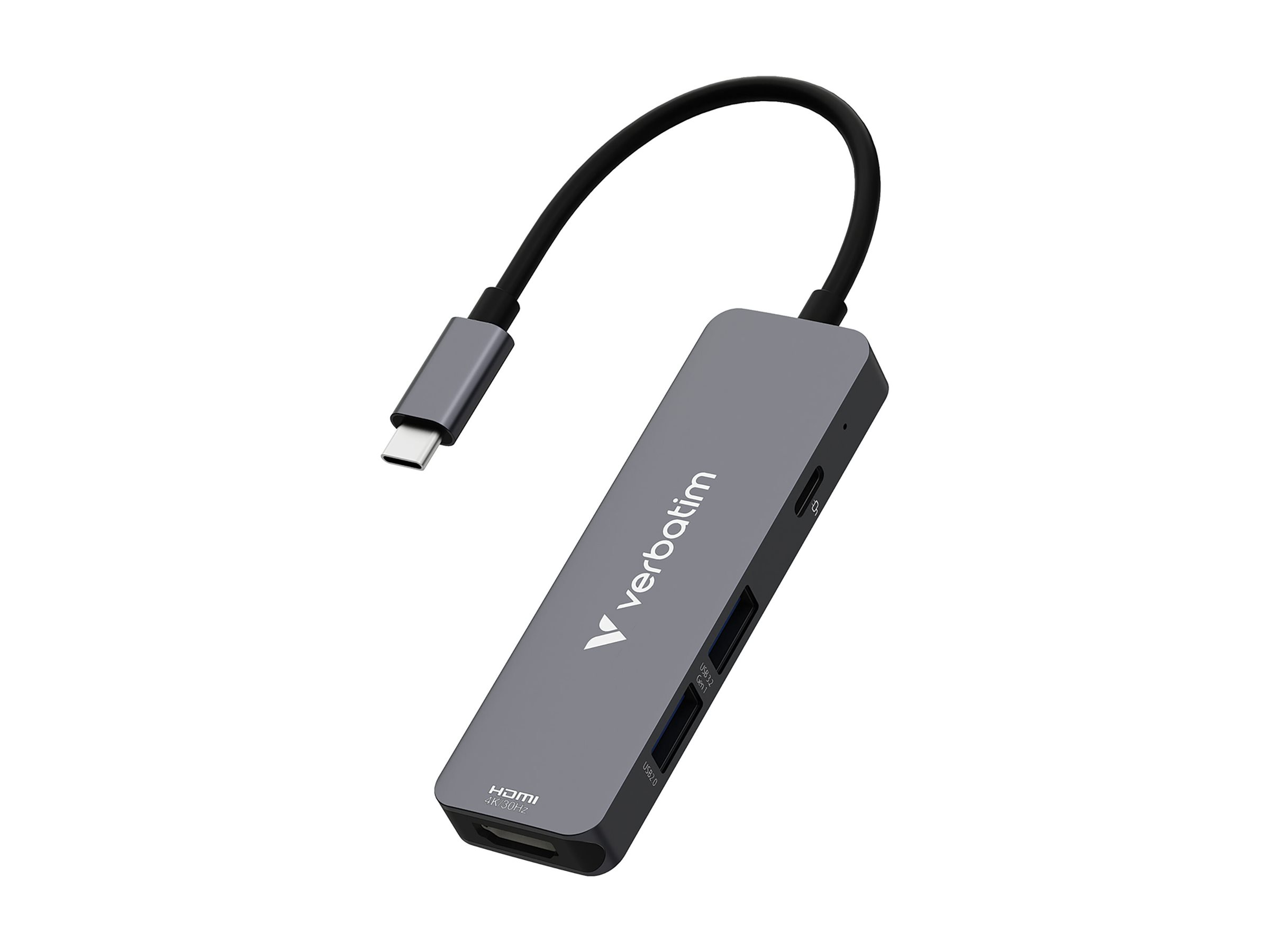 Verbatim - docking station - USB-C - HDMI USB hub