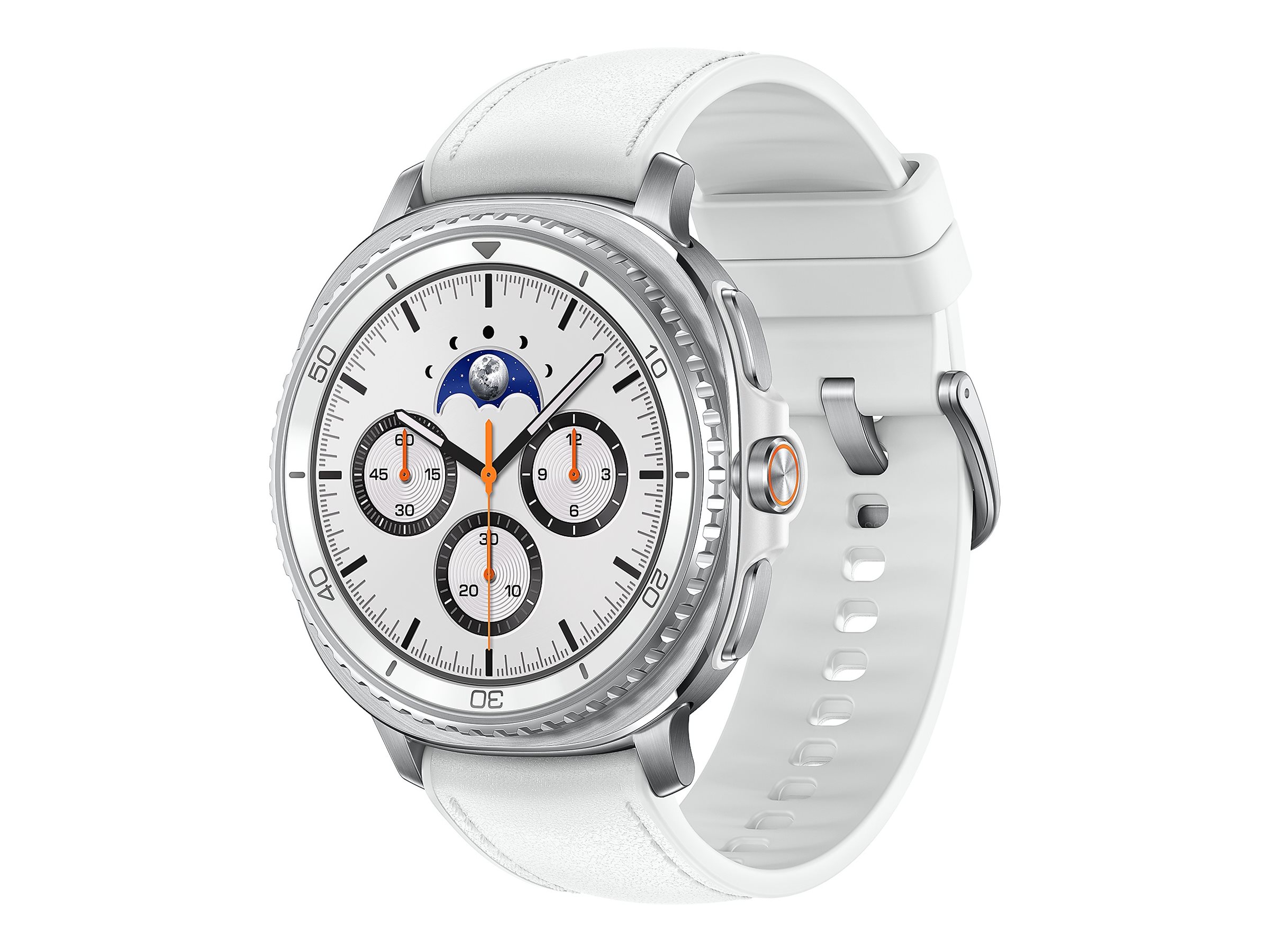 Samsung Galaxy Watch 8 - Classic - 46 Mm - Hvid - Smart Watch