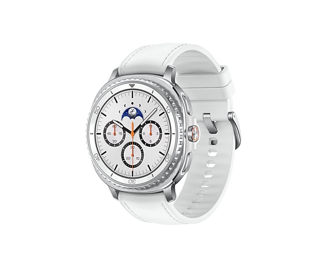 Samsung Galaxy Watch 8 - Classic - 46 Mm - Hvid - Smart Watch