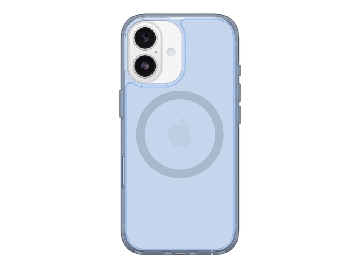 OtterBox Symmetry Clear MagSafe Camera Control Apple iPhone 17 Silver Glade - blue
