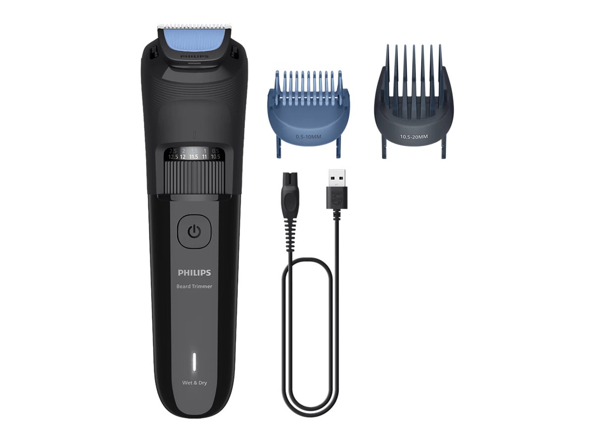Philips BT3620/15 skæg trimmer Batteri 40 2 cm Våd og tør Sort