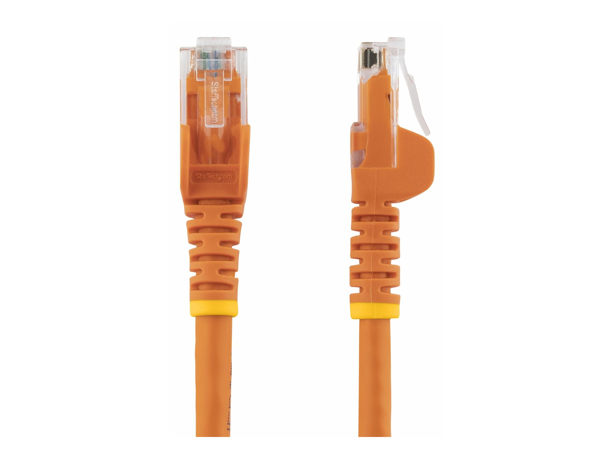 StarTech.com 5m CAT6 Cable - Orange Snagless CAT 6 Wire - 100W RJ45 UTP 650MHz Category 6 Network Patch Cord UL/TIA (N6PATC5MOR) CAT 6 Ikke afskærmet