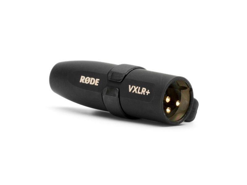 RØDE VXLR+ kabel kønsskifter 3.5mm TRS mini-jack XLR Sort
