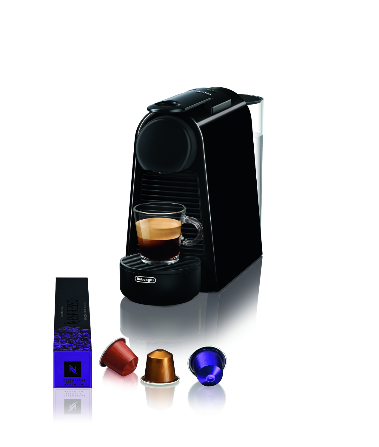 De’Longhi CitiZ EN267.WAE kapselkaffemaskine med mælkeskummer - 1,0 l, 19 bar - Hvid/Sort