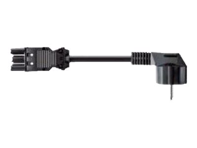 Bachmann Strøm 2-pæl (male) - Strøm GST18 (female) Sort Strømkabel