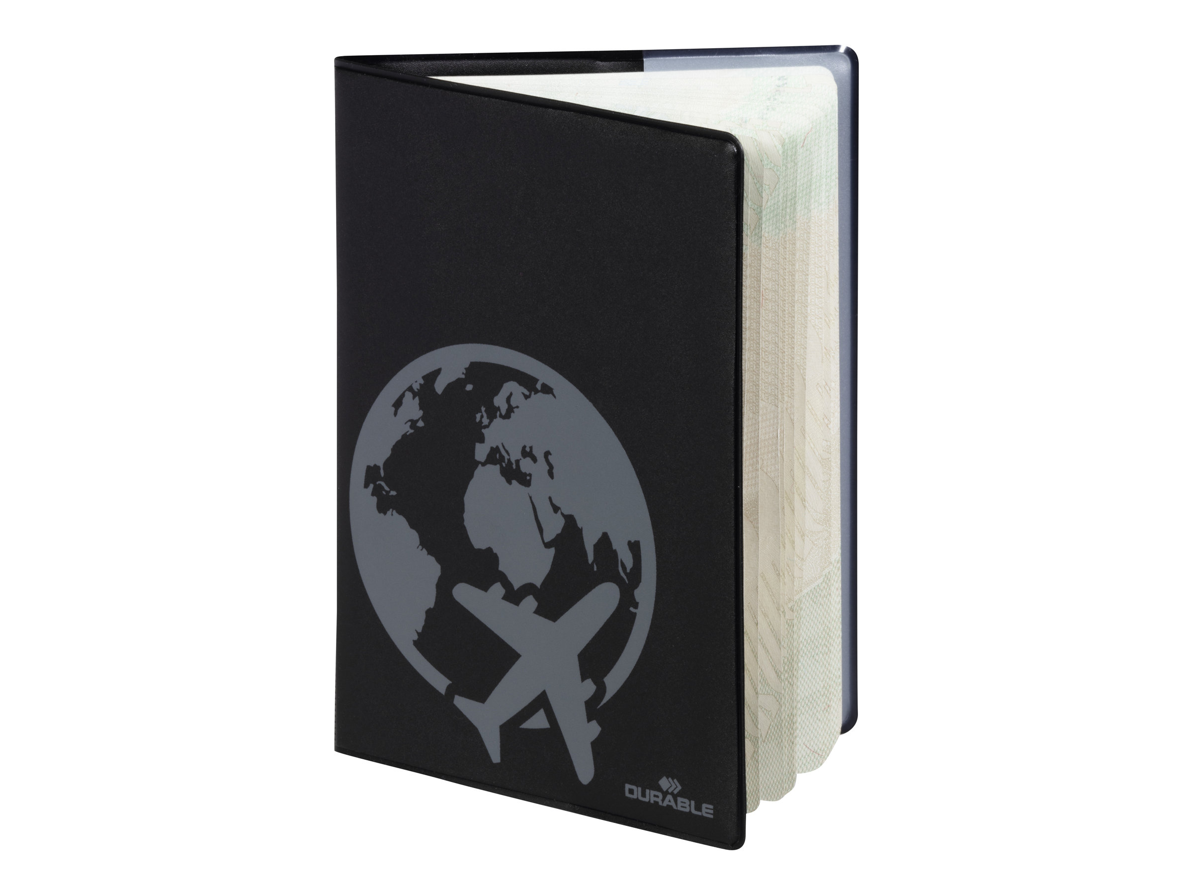 DURABLE Beskyttende dokumentdække Til pas Sort