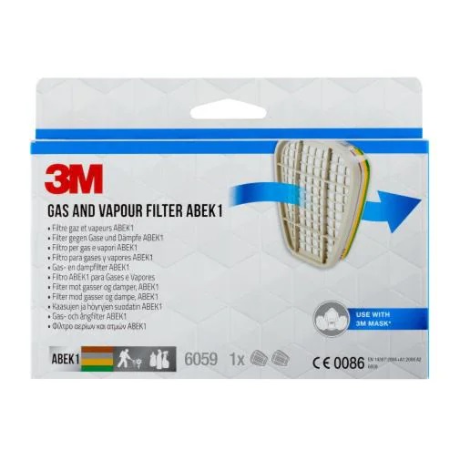 3M 7100141697 Gas & damppatron 2 stk