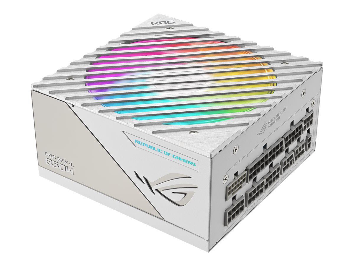 ASUS ROG Loki SFX-L 850 White Strømforsyning - 850 Watt - 120 mm - ATX 3.0 - 80 Plus Platinum certified