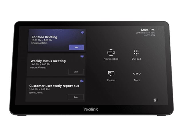 Yealink Mtouch Plus-ext 11.6 tommer Touch Control