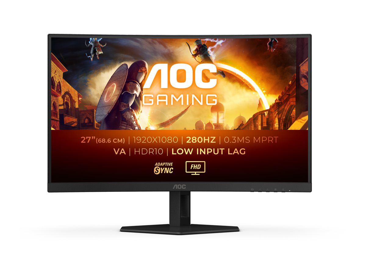 AOC G4 C27G4ZXE computerskærm 68,6 cm (27") 1920 x 1080 pixel Fuld HD LED Sort