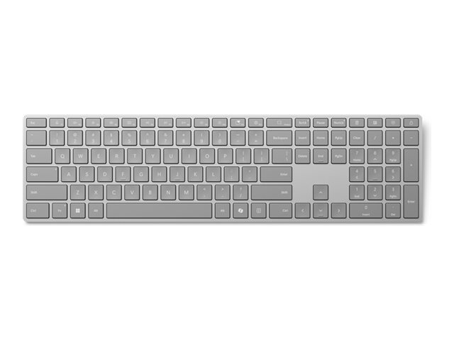 Microsoft Surface Keyboard - 2nd Edition - tastatur - trådløs - 2.4 GHz, Bluetooth 4.0 LE - QWERTY - Nordisk