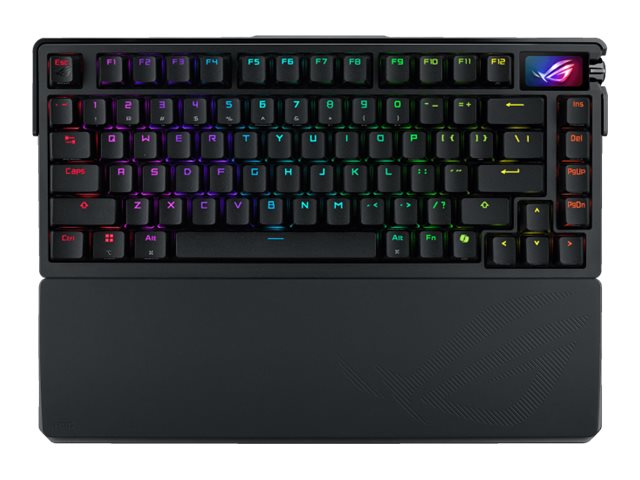 ASUS ROG Azoth Extreme Tastatur Mekanisk Per-tast RGB Trådløs Kablet Tysk
