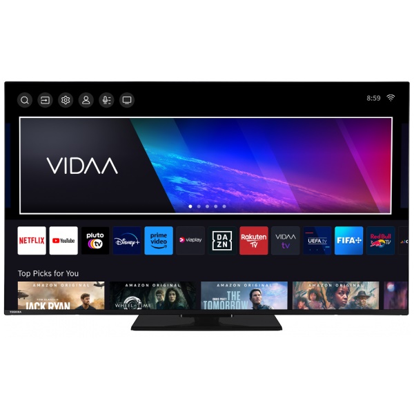 Toshiba 55QV3463DG 55" QLED 4K UHD (2160p) Sort