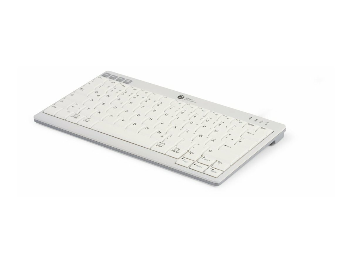 BakkerElkhuizen UltraBoard 950 V2 Compact Tastatur Membran/gummikuppel Trådløs Tysk