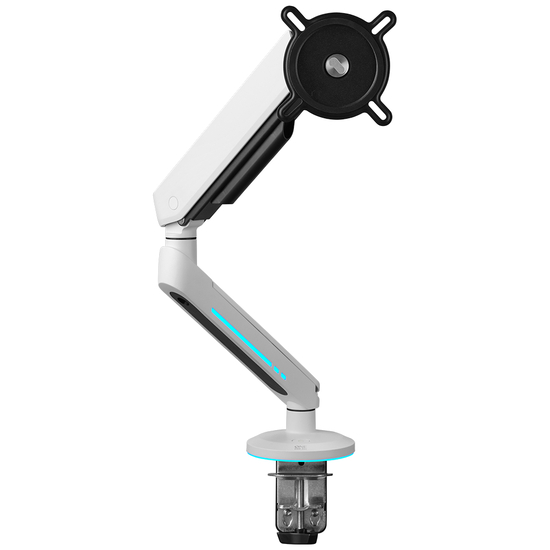 One For All DM 8120, Klemme/strømpe, 53,3 cm (21), 114,3 cm (45), 100 x 100 mm, Højdejustering, Sort, Hvid