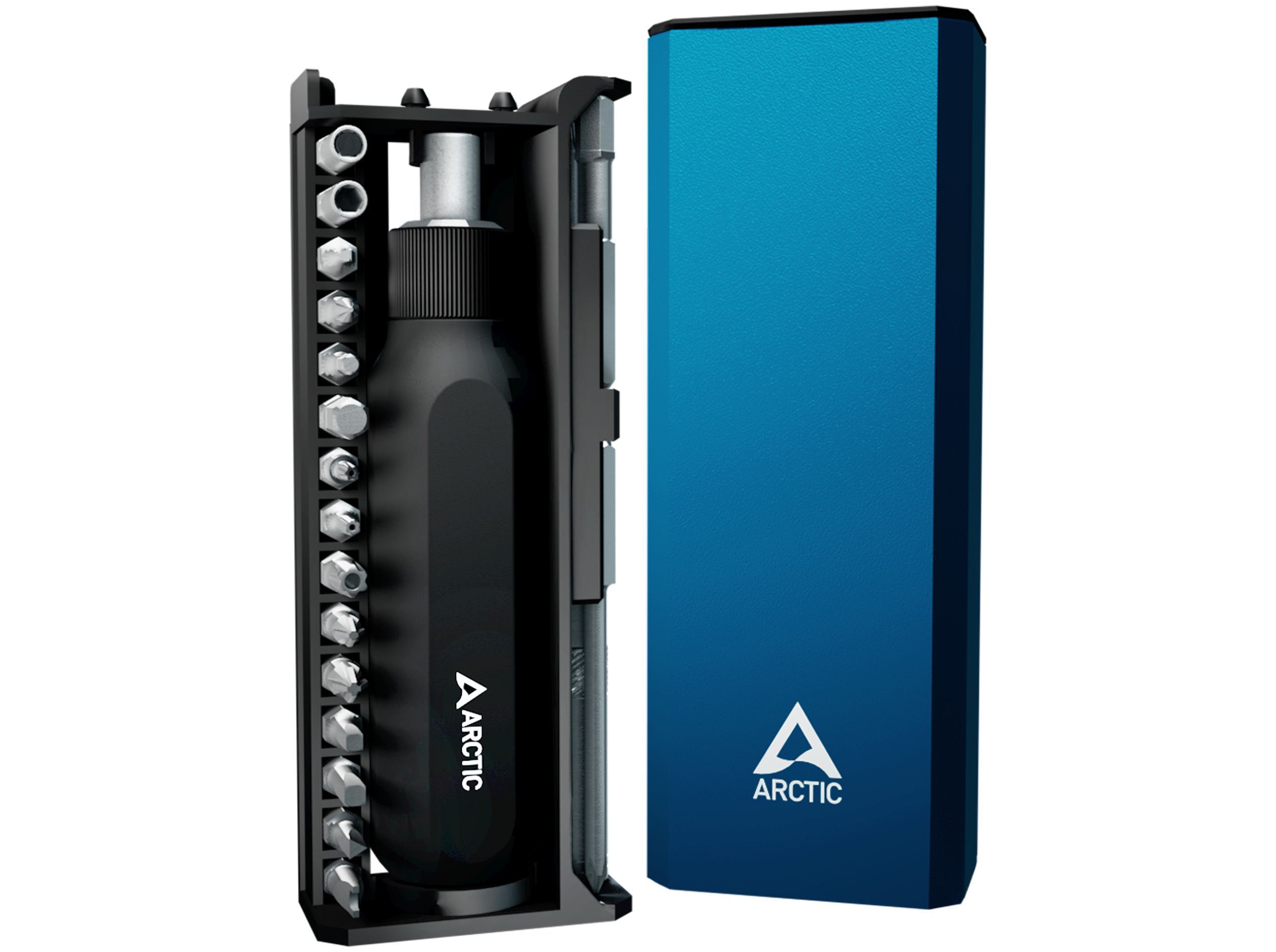 ARCTIC - Precision ratchet screwdriver with bit set - 20 N·m