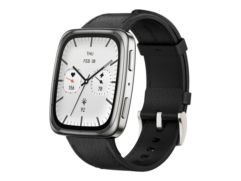 Amazfit Active 2, 4,45 cm (1.75), AMOLED, Berøringsskærm, 512 GB, 31,4 g