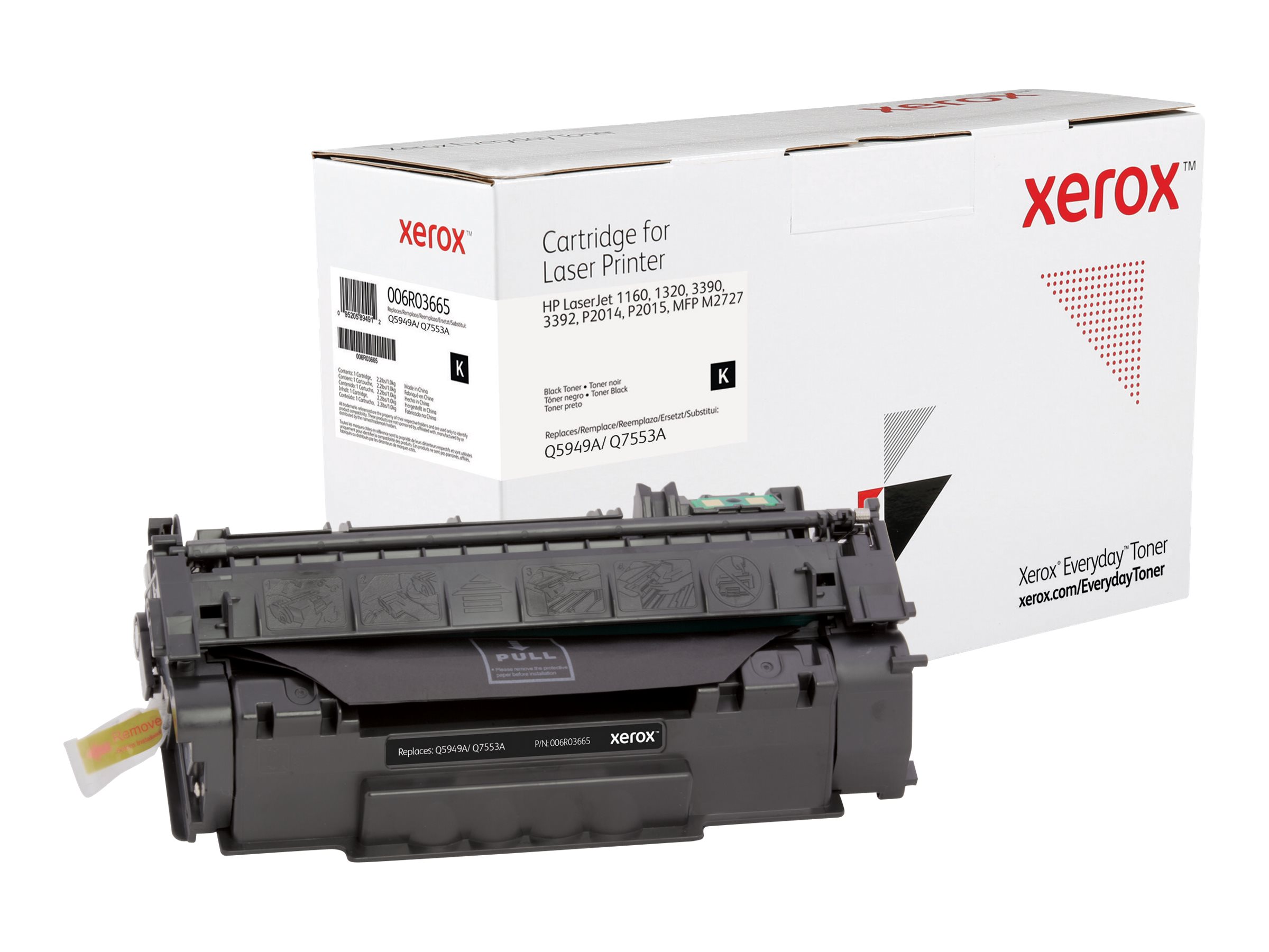 Xerox 006R03665 / Alternativ to HP 49A / Q5949A - 53A / Q7553A Black Toner