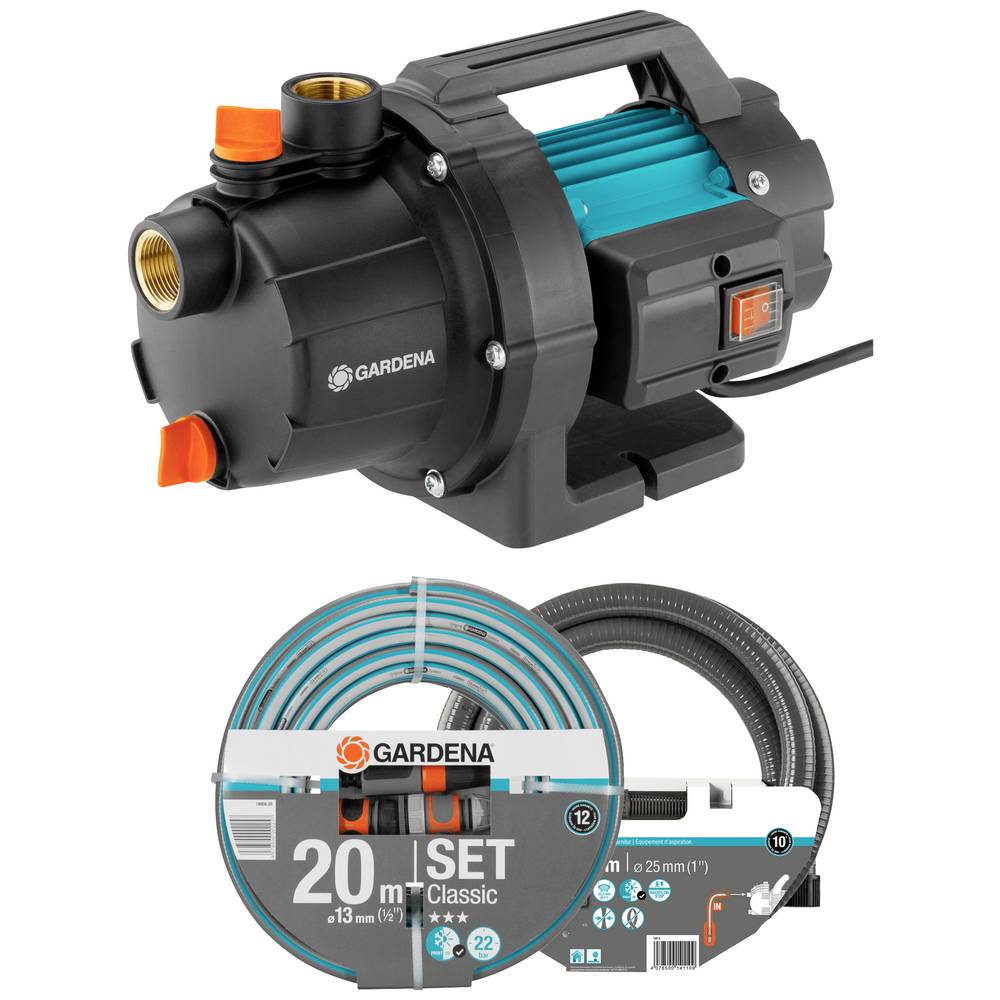 Gardena havepumpe 3000/4 Sæt