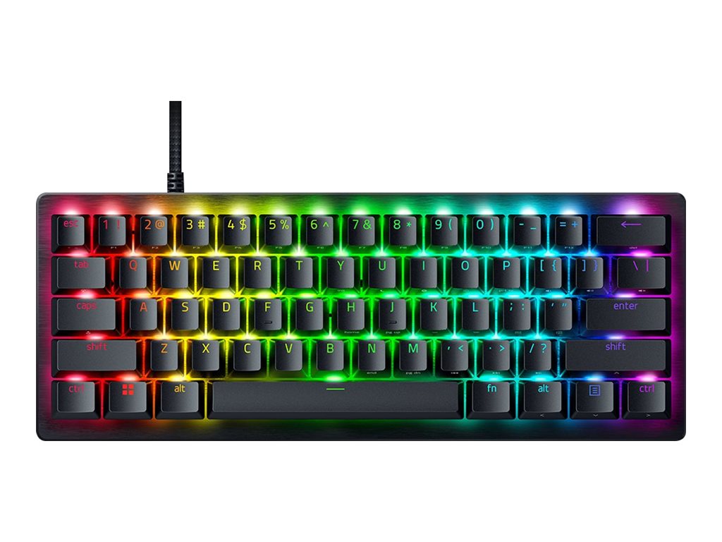 Razer Huntsman V3 Pro Mini (60%) - Analog Optical Gen-2 - Gaming Tastatur - Uden Numpad - Amerikansk engelsk - Sort