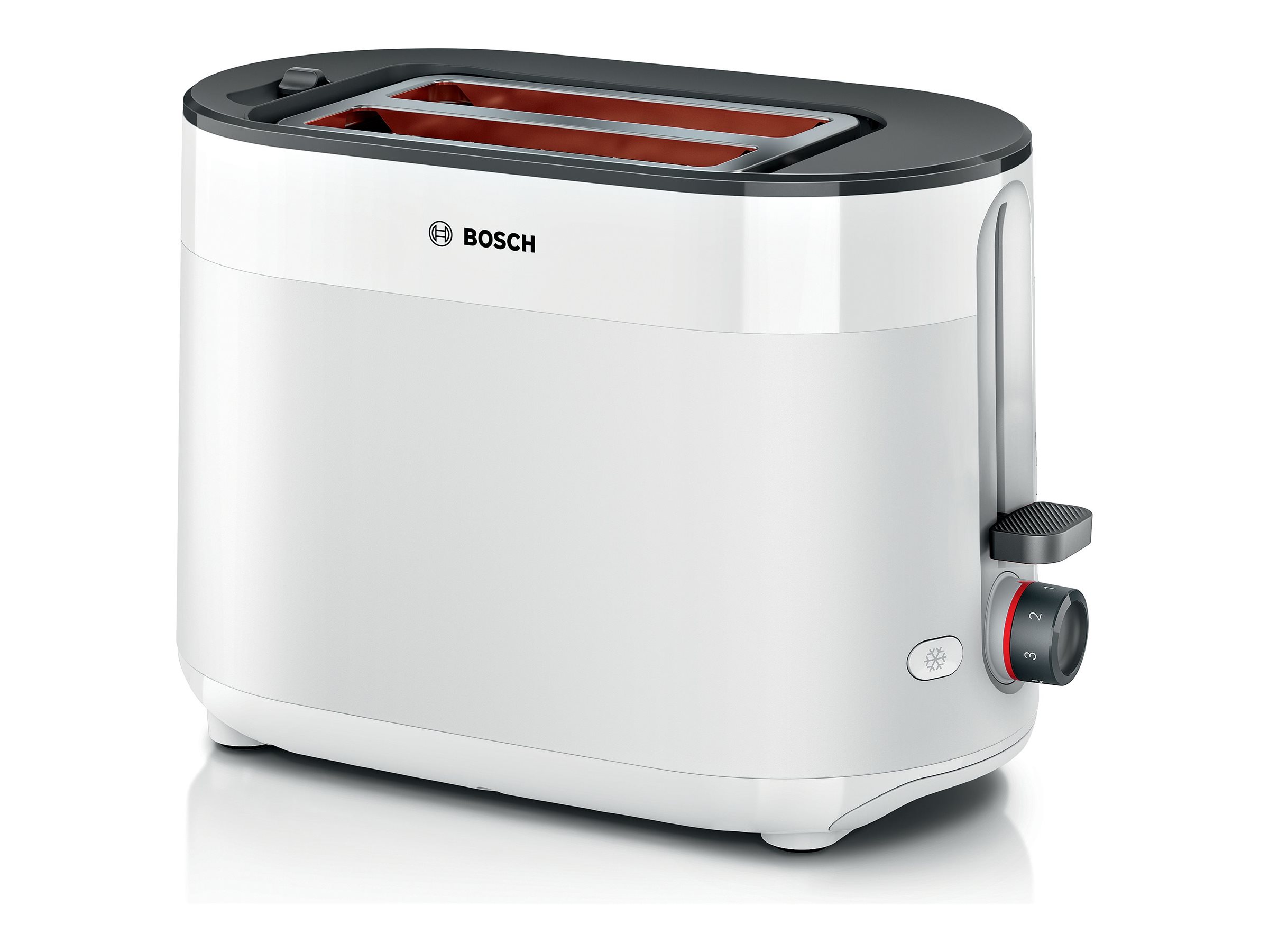 BrÃ¸drister Bosch TAT2M121 - 2 skiver, 950 W, hvid