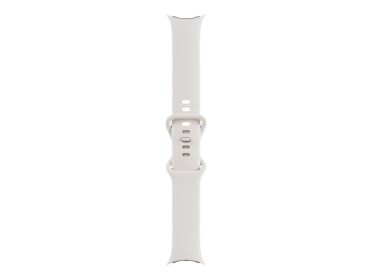 Google Urrem Smart watch Hvid Stainless steel Fluoroelastomer