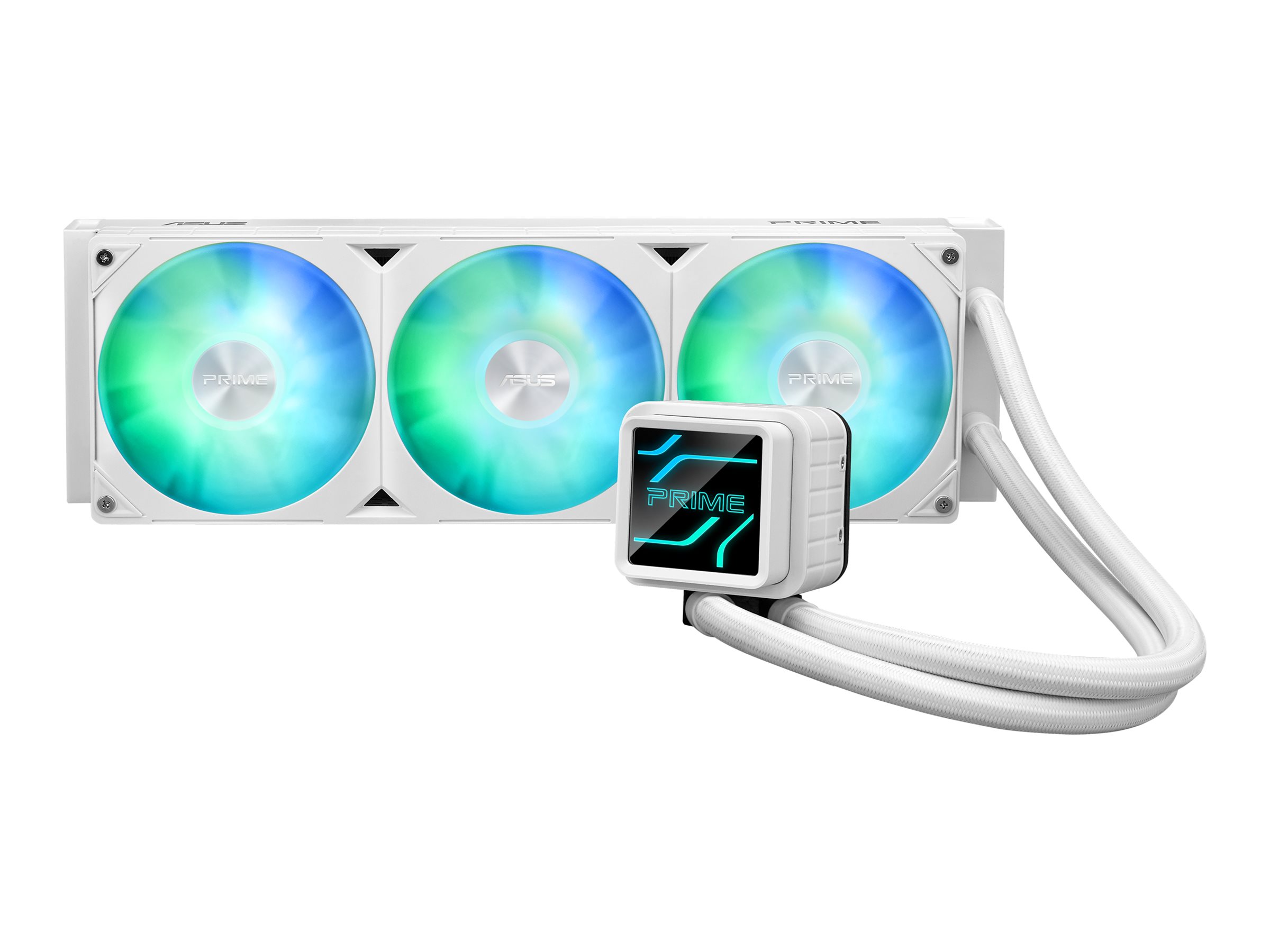 ASUS PRIME LC 360 ARGB White Edition AiO Liquid Cooler Vandkøling - GEEKD.dk