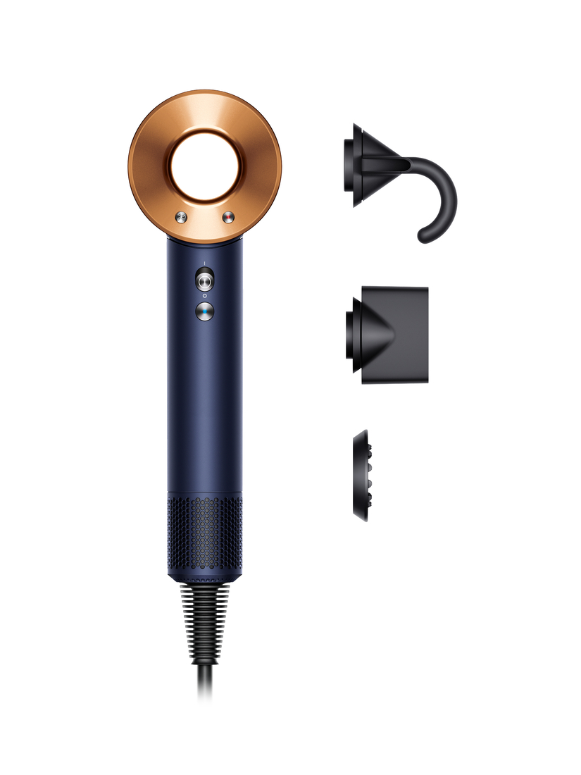 Dyson Hårtørrer Supersonic hair dryer Midnight Blue/Copper - 1600 W