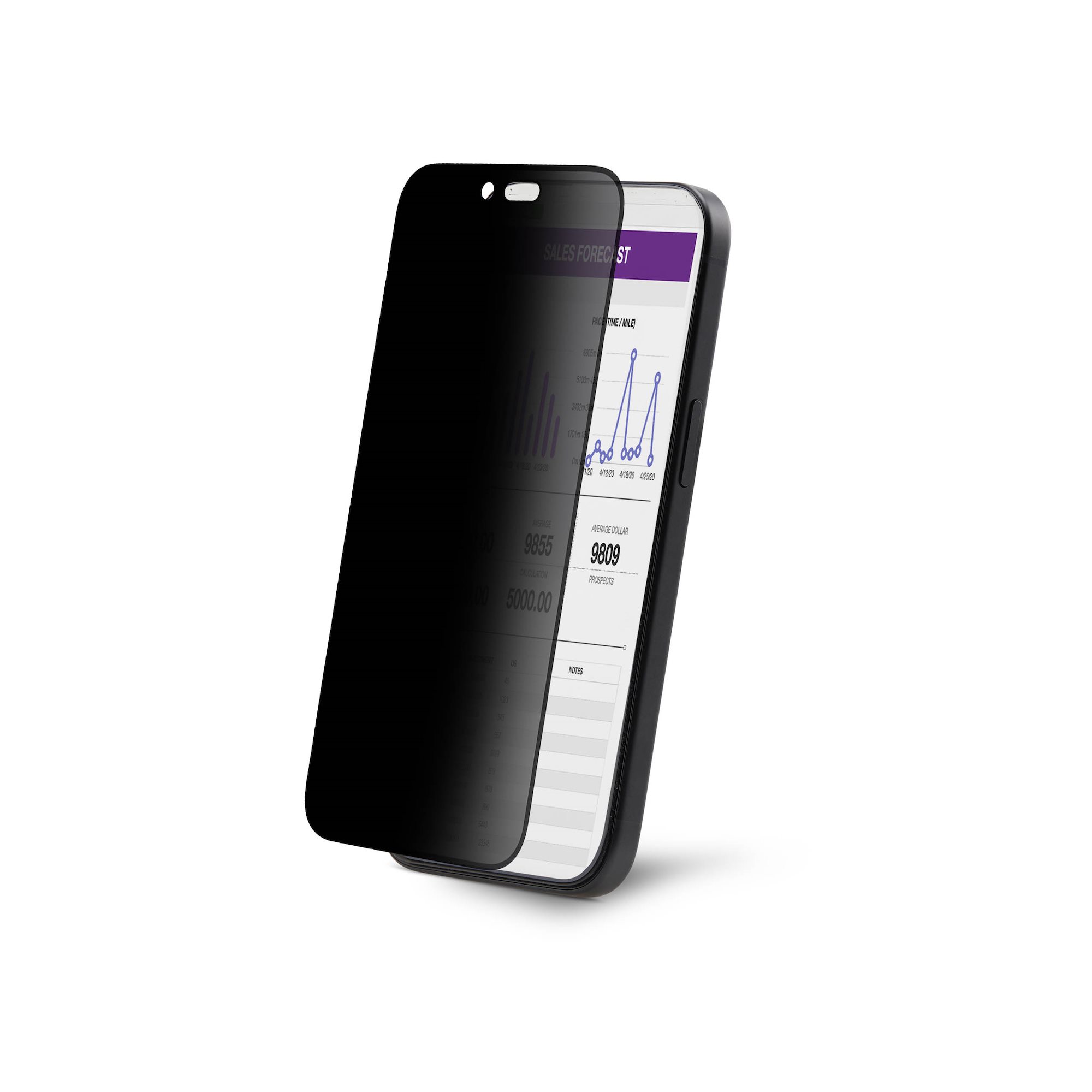 StarTech.com - screen protector for mobile phone - 4way filter 4-way 360 supports portrait/landscape orientation touch-enabled - TAA Compliant