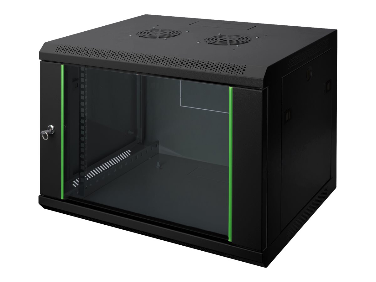 DIGITUS DN-19 07-U-EC-SW - 7U - Wall Mount Rack Cabinet