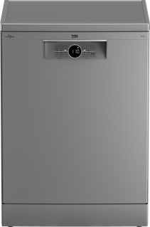 Beko b300 BDFN26430S, Fritstående, Fuld størrelse (60 cm), Sølv, Knapper, LED, 1,3 m